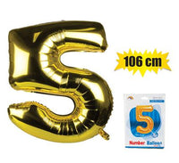 GOLD HELIUM FOIL BALLOON