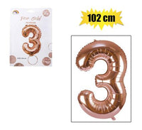 BALLOON HELIUM FOIL ROSE GOLD