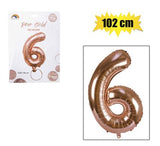 BALLOON HELIUM FOIL ROSE GOLD