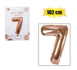 BALLOON HELIUM FOIL ROSE GOLD