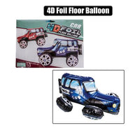 CAR 4D FOIL FLOOR BALLOON