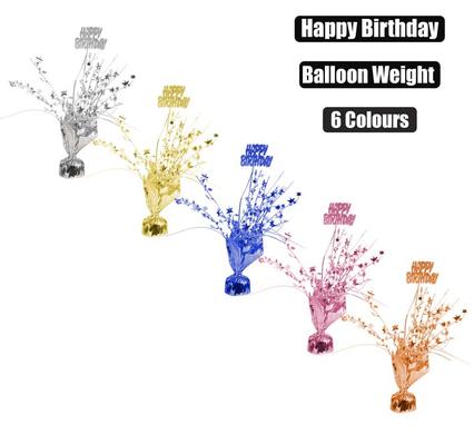HAPPY BIRTHDAY HELIUM BALLOON WEIGHT