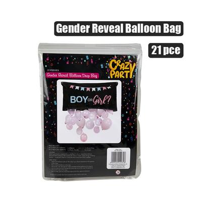 GENDER REVEAL BALLOON BAG