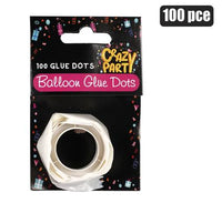 BALLOON DECOR GLUE DOTS 100pc