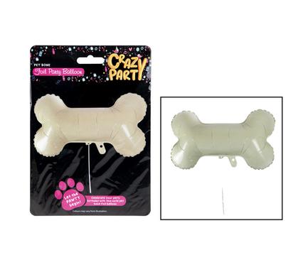 DOG BONE FOIL BALLOON