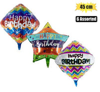 BALLOON AIR FILL WITH STICK SHAPE 45cm