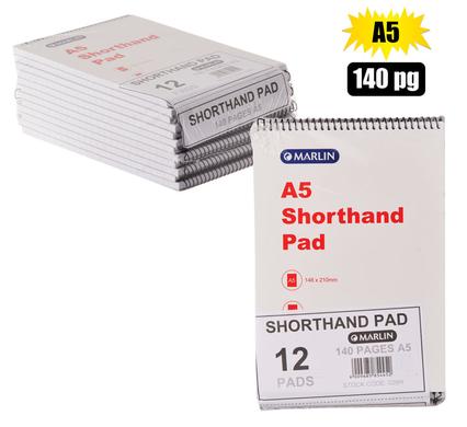 A5 SHORTHAND PAD 140 PAGE