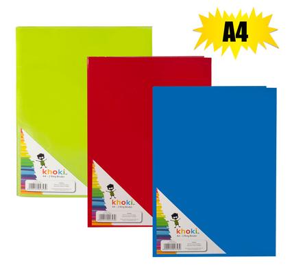 A4 FILE WITH 2 RING BINDER