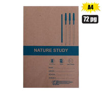 NATURE STUDY A4 SOFT COVER 72 PAGE BOOK