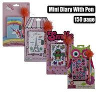 MINI DIARY WITH LOCK AND PEN