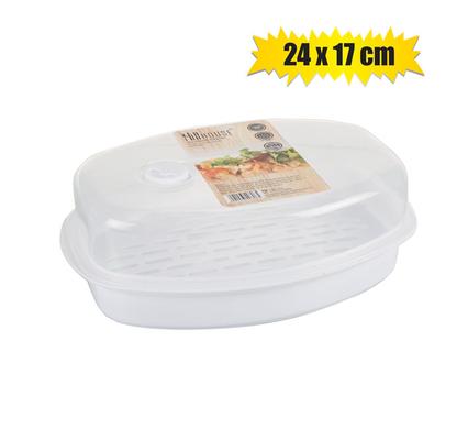 MICROWAVE STEAM-COOKER 24x17cm HILLHOUSE