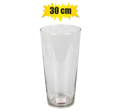 FLORIST TAPERED GLASS VASE