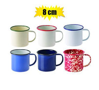 MUG ENAMEL 8cm