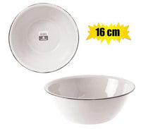 ENAMEL MIXING BOWL 16cm