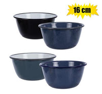 ENAMEL PUDDING BASIN 16CM