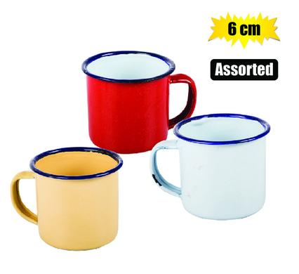 ENAMEL MUG 6CM