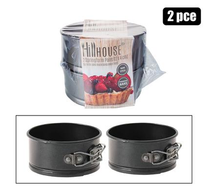 BAKEWARE NON-STICK SPRINGFORM 2PC 12x4cm