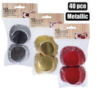 BAKING-CUP FOIL MUFFIN 40PCE