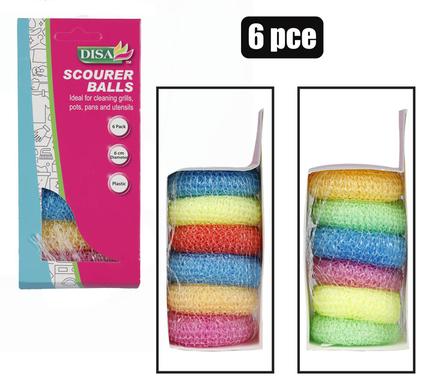 SCOURER BALLS 6PC