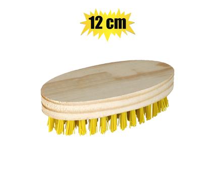 SCRUBBING BRUSH WOODEN OVAL