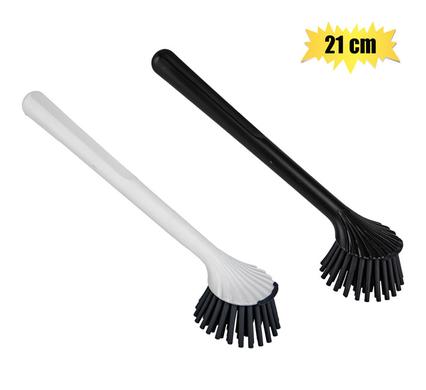 DISH WASHING BRUSH WITH SILICONE BRISTLES