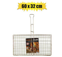 BRAAI GRID METAL RECTANGULAR 60x32cm