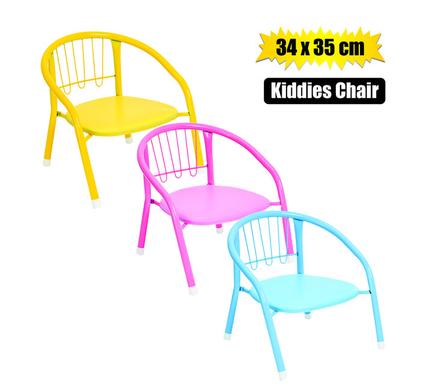 KIDS METAL CHAIR 35x34cm