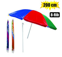 BEACH UMBRELLA 200cm 8 RIB