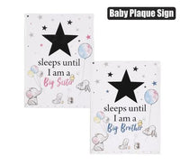 BABY PLAQUE SIGN