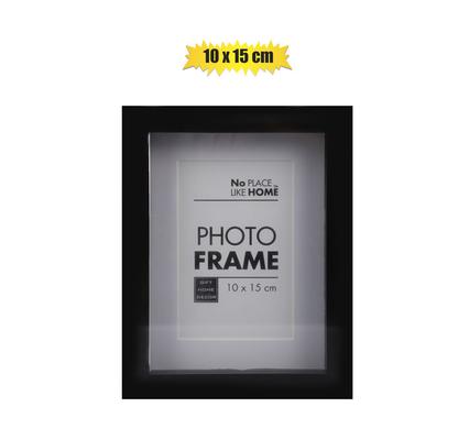 SHADOW BOX PHOTO FRAME BLACK 10x15cm