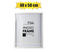 SHADOW BOX PHOTO FRAME WHITE 40x50cm