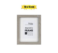 PICTURE FRAME RUSTIC GREY 10x15cm