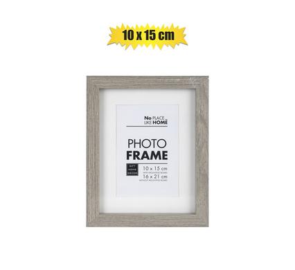 PICTURE FRAME RUSTIC GREY 10x15cm