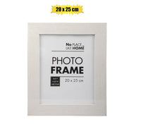 WHITE PHOTO FRAME 20X25CM