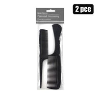 HAIR COMB PLASTIC 2PC