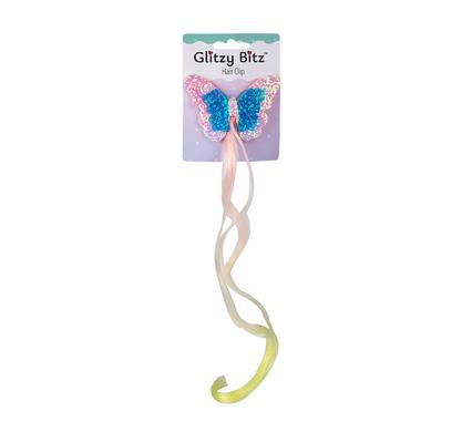 BUTTERFLY COLOUR LOCK HAIR CLIP