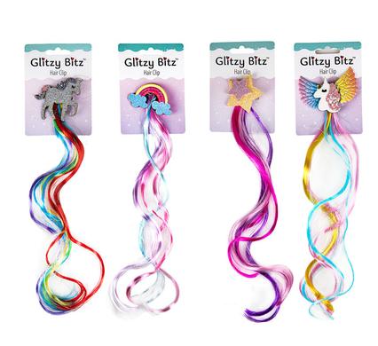 UNICORN MULTI COLOUR LOCK HAIR CLIP