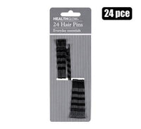 BLACK HAIR PINS 65mm PACK OF 24