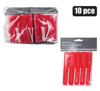 HAIR CURLERS PACK OF 10 RED SMALL