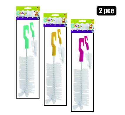 BABY BOTTLE CLEANING BRUSH PACK OF 2