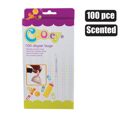 SCENTED DISPOSABLE DIAPER BAGS PACK OF 100