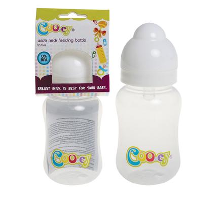 WIDE NECK BABY FEEDING BOTTLE 250ml