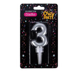 BIRTHDAY CANDLE  FOIL LARGE NUMBER