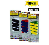 SHOE LACES TWO-TONE 110cm