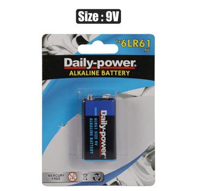 9 VOLT ALKALINE BATTERY