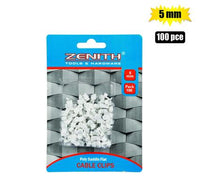 PACK OF 100 FLAT CABLE CLIPS 5mm