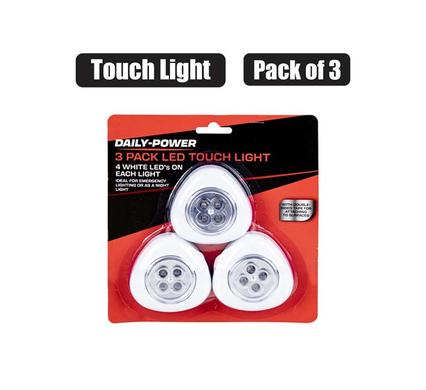 PACK OF 3 TORCH LIGHT