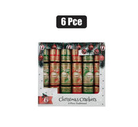 CHRISTMAS CRACKERS TRADITIONAL 6PC