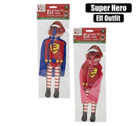 CHRISTMAS ELF SUPER HERO OUTFIT