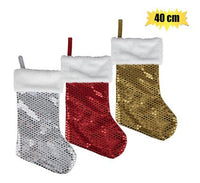 CHRISTMAS SEQUIN STOCKING